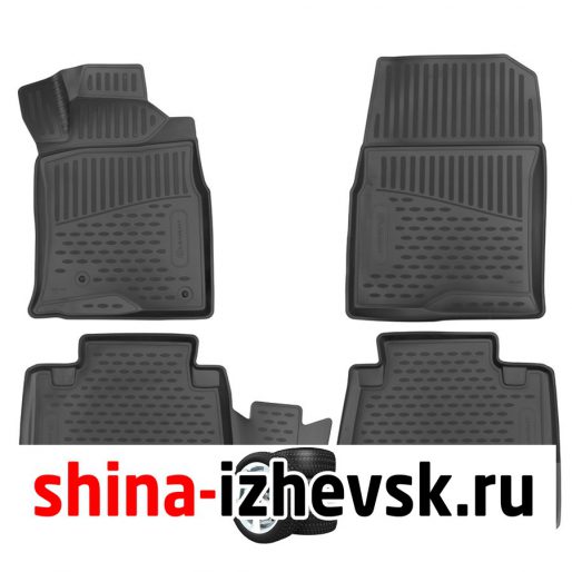 Коврик Autofamily коврики 3D в салон для TOYOTA Hilux Surf, 2002-2009, внедорожник, П.Р., 4 шт. ) в Ижевске